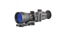 1.Night Optics Argus 740 Gen 4G 4x Night Vision Riflescope, Mil-Dot Reticle B W Gated, Manual Gain, Filmless, Black NS-7404GBM